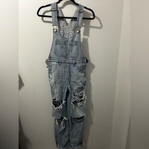 American Eagle Outfitters Denim Overalls